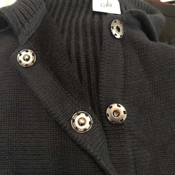 CAbi Pursuit navy sweater cardigan small - Picture 12 of 12